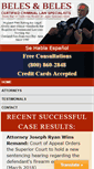 Mobile Screenshot of beleslaw.com